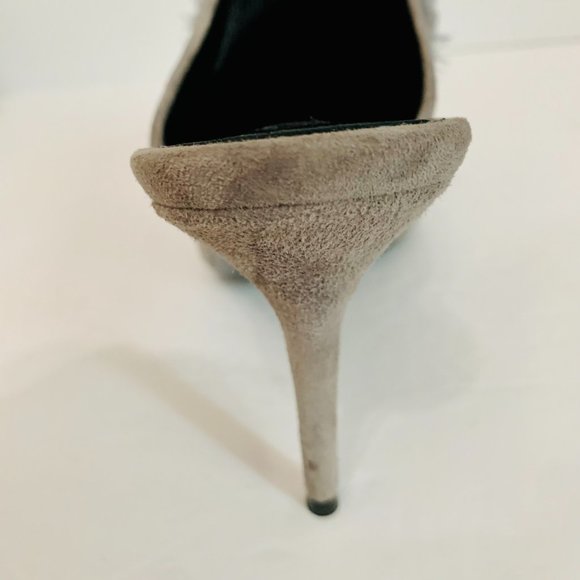 EUGENIA KIM POM POM SUEDE UPPER MULES MADE IN ITALY - Picture 9 of 10